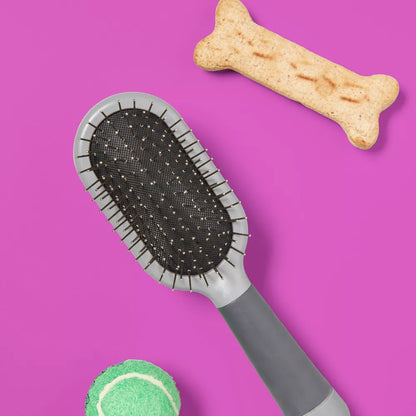 Dual-Sided ABS Pet Grooming Comb Brush